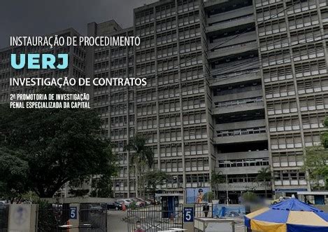 MPRJ Instaura Procedimento Para Investigar Contratos Da UERJ Que