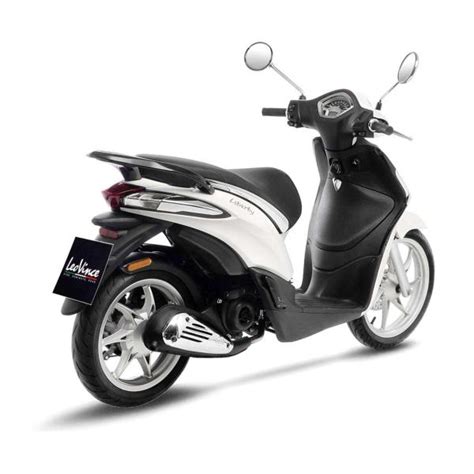 Leovince Sitoplus Complete Exhaust Steel Racing Piaggio Liberty