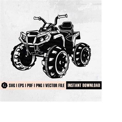 Atv Riding Svg File Mud Riding Svg Dirt Riding Svg Ext Inspire