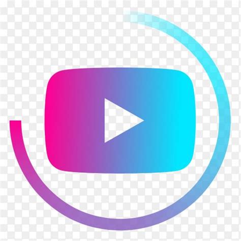 Gradient logo YouTube PNG | Gradient logo, ? logo, Youtube logo