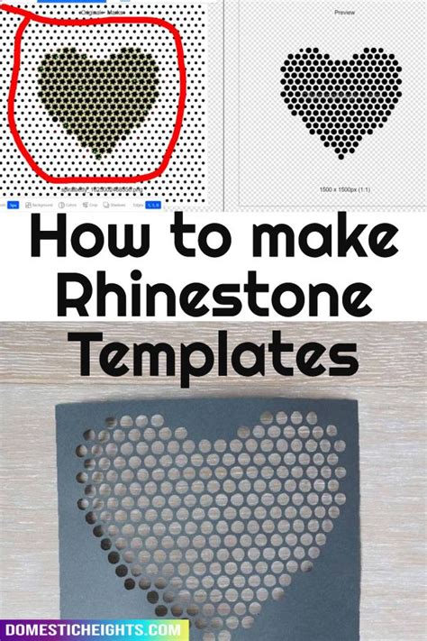 How To Make A Rhinestone Template Artofit