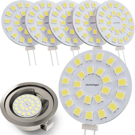 Ampoule LED G4 Ronde 12 Volts Blanc Froid équivalent Ampoule Halogène