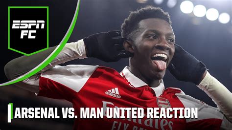 Arsenal 3 2 Manchester United Full Reaction ‘its Over Arsenal Will