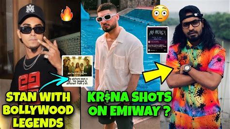 MC STAN WITH LEGENDS KRSNA SHOTS ON EMIWAY BANTAI YO YO HONEY SINGH