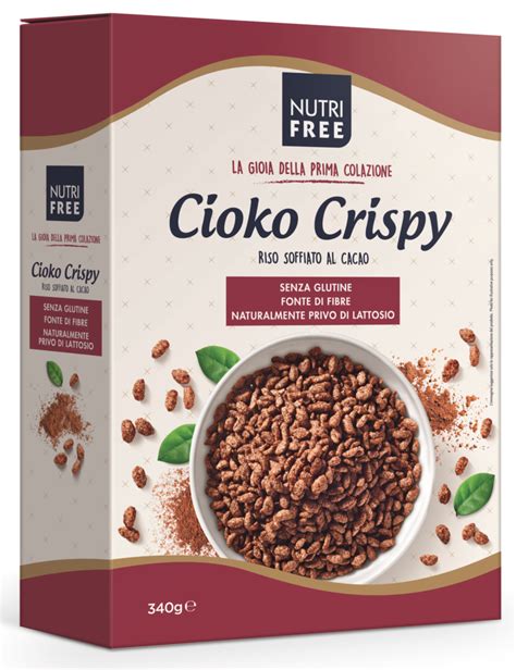 Cioko Crispy Cereali Al Cioccolato Senza Glutine Nutrifree