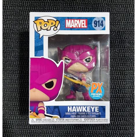 Jual Funko Pop Marvel Hawkeye 914 Px Previews Exclusive Shopee