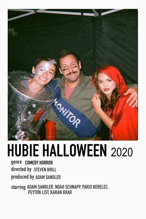 Hubie halloween movie poster – Artofit