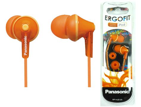 Panasonic Ergo Fit In Ear Earbud Style Headphones Earphones Rp Hje