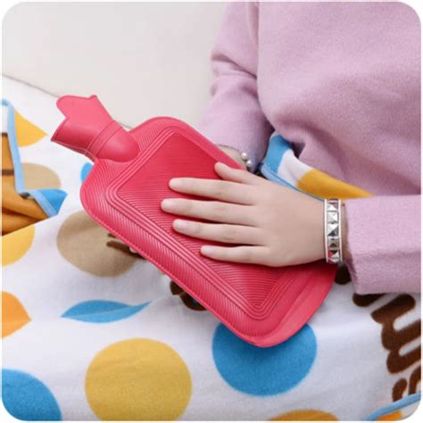 Portable Rubber Winter Warm Heat Reusable Thick Hot Water Bottles Hand