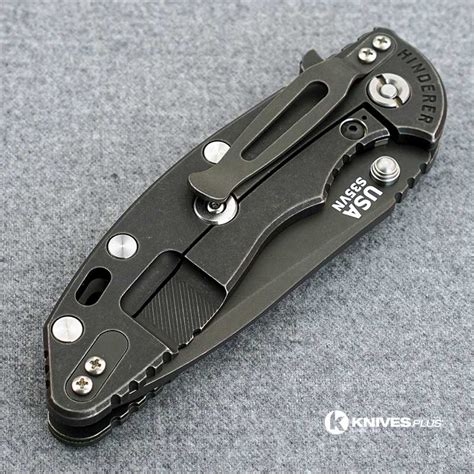 Hinderer Knives XM 18 3 5 Inch Knife Gen 5 Spanto Battle Black DLC