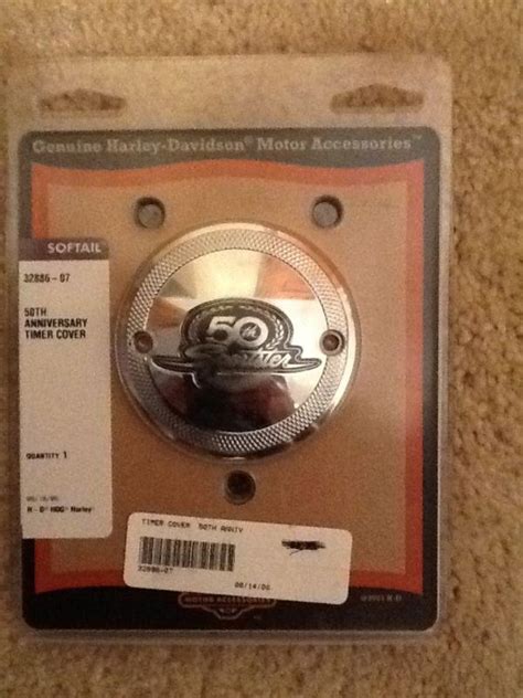 Purchase Harley Davidson Softail 50th Anniversary Timer Cover In Moodus