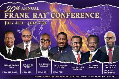 20th Annual Frank Ray Conference New Salem Missionary Baptist Church Memphis Tn July 4 To