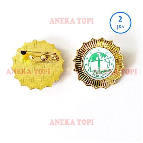 Pin Pergunu Pin Bros Wing Logo Pergunu Persatuan Guru Nahdlatul Ulama