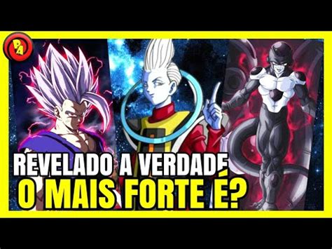 GOHAN BEAST OU BLACK FREEZA QUEM É MAIS FORTE EM DRAGON BALL SUPER