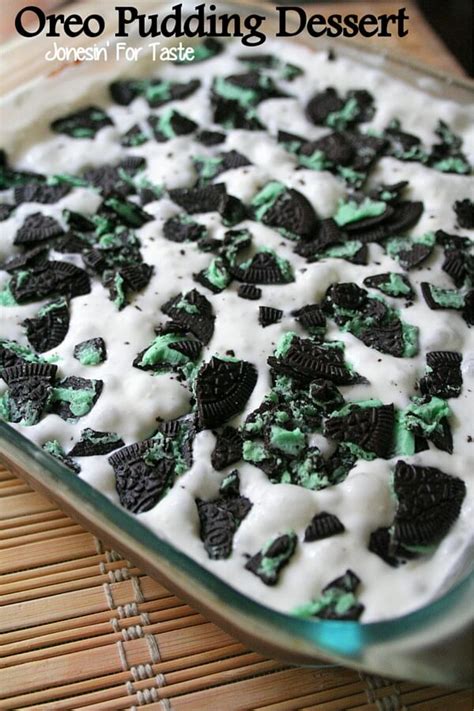 Vanilla Pudding Oreo Dessert