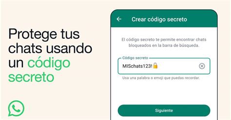 WhatsApp ahora permite proteger conversaciones con un código secreto