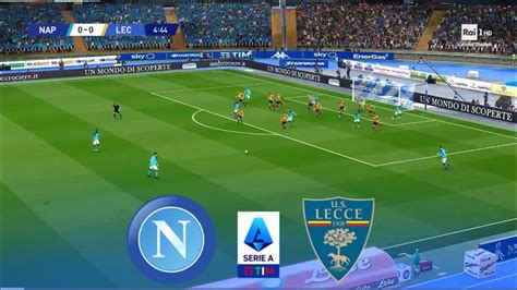 Napoli Vs Lecce EFootball PES 2021 Gameplay PC UHD 4K60FPS YouTube