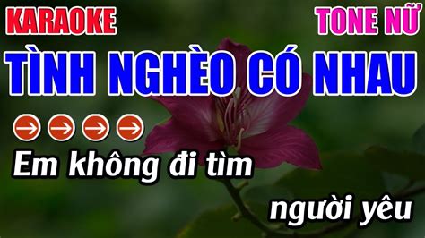 T Nh Ngh O C Nhau Karaoke Tone N Karaoke Beat M I Youtube