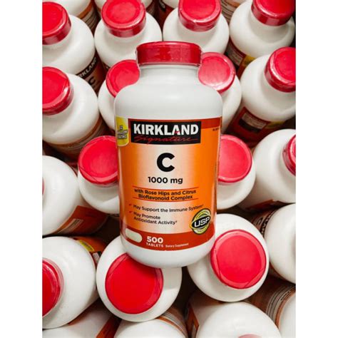 Viên uống bổ sung VITAMIN C 1000 MG KIRKLAND SIGNATURE tăng cường sức