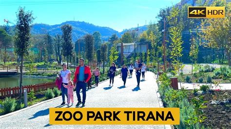 ZooPark Tirana Parku Zoologjik Tiranë English Subtitles 4K HDR