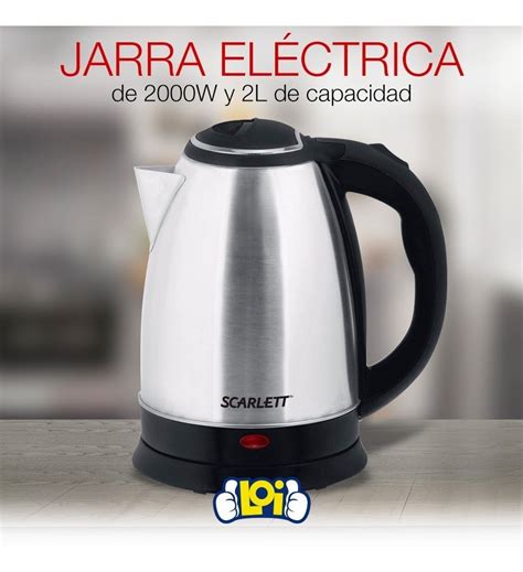 Jarra El Ctrica Scarlett L Ac Inox Oferta Irresistible Loi Cuotas