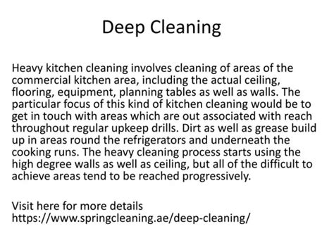 Ppt Best Deep Cleaning Services Brampton Powerpoint Presentation