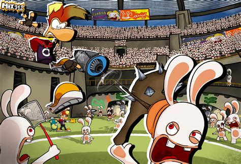 Rayman Raving Rabbids. One Rabbid (or Rayman) is superfluous. : r/Rayman