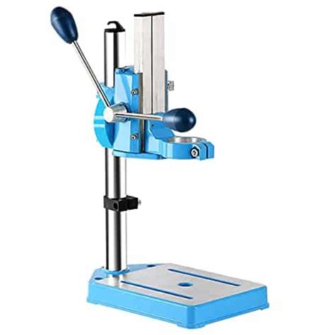 YAOYAOO Tischbohrmaschine mit Bohrständer Schraubstock und