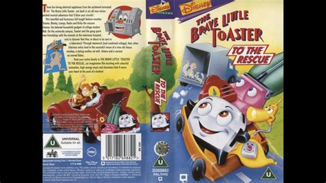 The Brave Little Toaster To The Rescue Uk Vhs