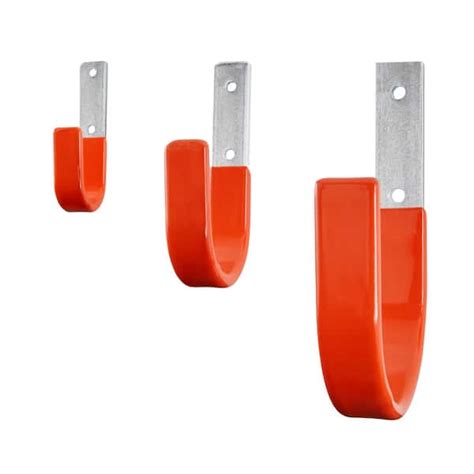 Everbilt Heavy Duty Orange Vinyl Coated Steel Hooks Value Pack