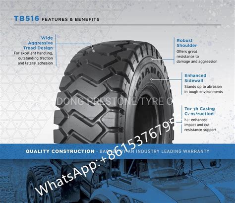 R High Quality Radial Otr Tire Triangle Tyre Double Coin