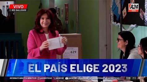 Elecciones Ya Vot Cristina Fern Ndez De Kirchner Youtube