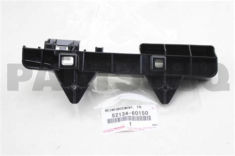 5213460150 Genuine Toyota REINFORCEMENT FRONT BUMPER BAR LH 52134