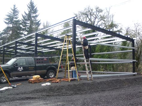 Rigid Framed Steel Buildings Gallery Metallion Industries Estacada