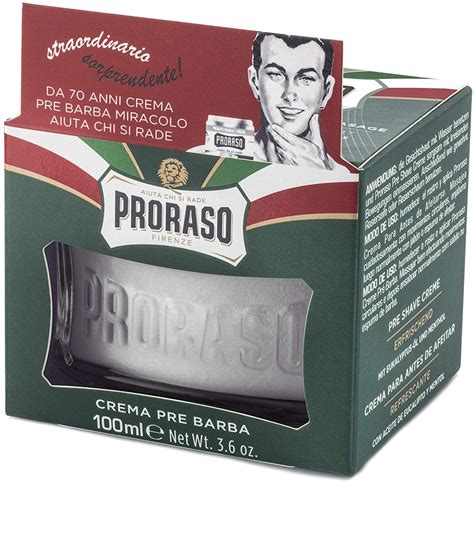 Proraso Pre Shave Cream Refreshing And Toning 3 6 Oz 100 Ml Kings Barber