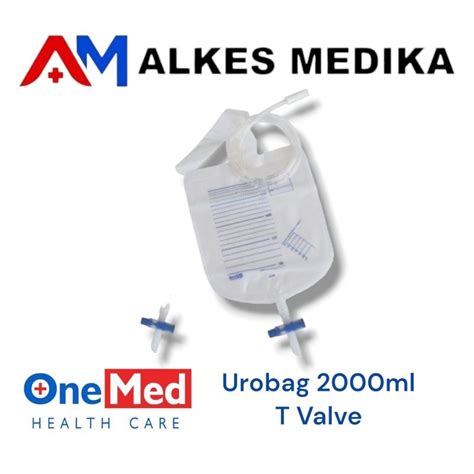 Jual ONEMED Kantong Urine Bag Urobag 2000 OneMed T Valve Shopee Indonesia