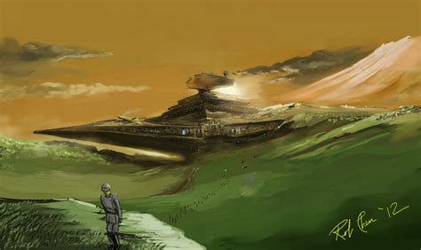 Crashed Star Destroyer By P1zzaman On Deviantart