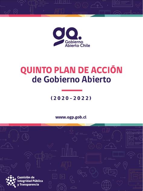 Plan De Acción Gobierno Abierto Chile 2020 2022 Pdf Responsabilidad