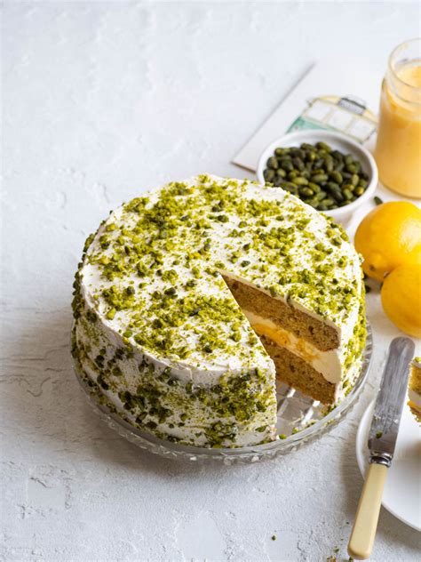 Beatrix Inspired Pistachio Lemon Layer Cake — Kulinary Adventures Of Kath