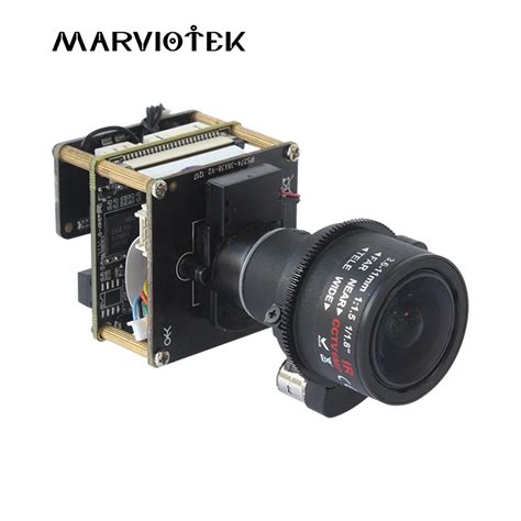 4K 8MP IP Camera Module Starlight UHD IP PTZ Network CCTV camera module Module Board 3X Zoom 3.6 ...