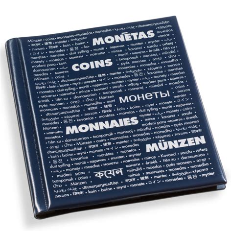 Leuchtturm Album Pour Monnaies Sous Tui Carton Avec Des Feuilles Fixes