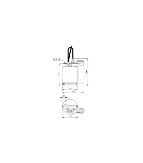 Pompe Submersible Grundfos Unilift Kp Avec Flotteur H