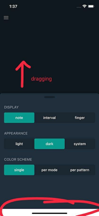 Bottomsheet Background Color When Dragging Up Gorhom React Native