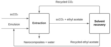 Supercritical Fluid Extraction Process Flow Diagram