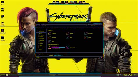 Cyberpunk 2077 Premium Skinpack For Windows 10 Skinpack