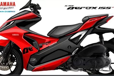 Bocoran All New Yamaha Aerox 155 2025 Desain Baru Dan Spesifikasi