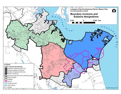 2013 LP plan map - The Lexington Park Leader