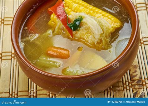 Trinidad Corn Soup stock image. Image of cuisine, food - 112402755