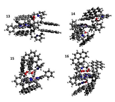 Dft Optimized Geometries For The Trimers Download Scientific Diagram