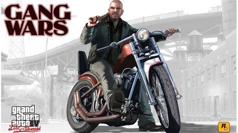 Gta Iv The Lost And Damned Biker Gang Wars Gameplay Gta Online Dlc